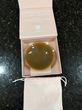 NEW Cakes Body Non-Adhesive Nipple Covers OG A-DD Caramel